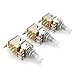 A500k Push Pull Potentionmeter Volume Tone Switch Pots Shaft 18 mm for Guitar Bass Accessories Pack of 3