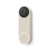 Google Nest Doorbell - (Wired, 2nd Gen) - Wired Video Doorbell Camera - Doorbell Security Camera - Linen