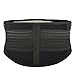 FOUMECH Back Brace Support Belt for Men and Women - Adjustable Lumbar Lower Back Support Massage Brace Self-Heating Magnetic Therapy Belt - Helps Relieve Lower Back Pain and Stress