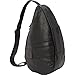 AmeriBag Small Classic Leather Healthy Back Bag Small (Black)