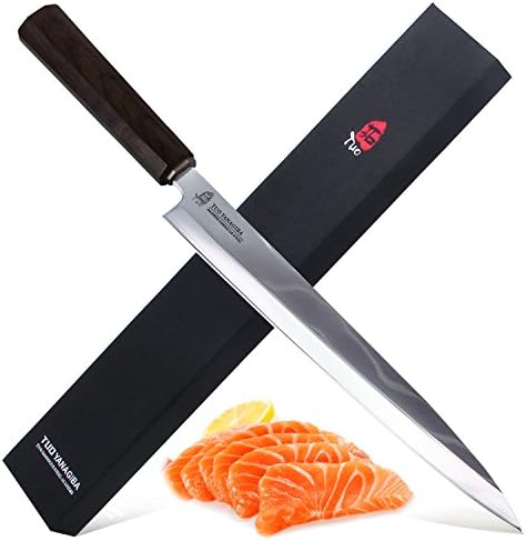 TUO Cutlery TC0406S TUO Cutlery YANAGIBA 8.25" Damascus Knife