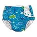 i play. Toddler Boys' Snap Reusable Absorbent Swimsuit Diaper, Aqua Dinosaurs, 3T