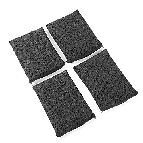 Noa Store 20 Lbs Activated Charcoal Carbon in 4 Media Bags for Aquarium