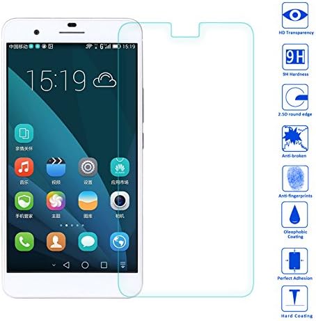 Wunderglass - Huawei Honor 6 Plus Screen Protector 9H Tempered Glass Protector Screen Protector from toughened glass foil film - by OKCS®