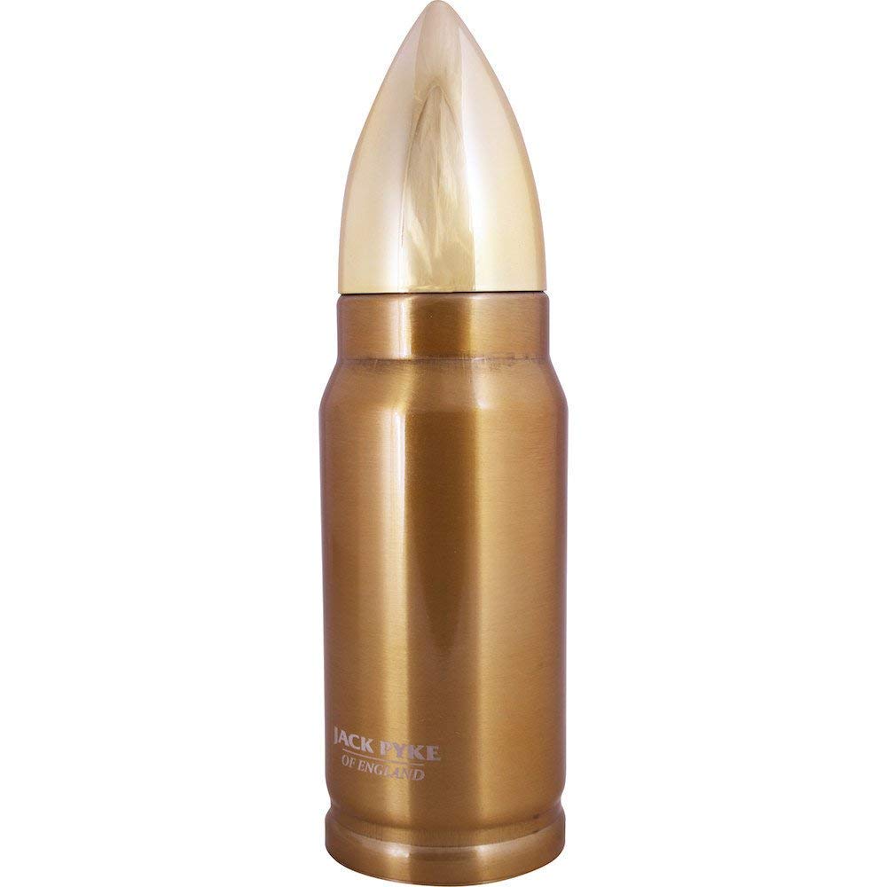 JACK PYKE Stainless Steel Bullet Flask 330ml or 11.2 fl. oz.