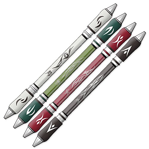 EDTara Non Slip Coated Metal Shell Spinning Rotation Pen with 0.5 Pen Head