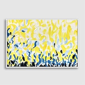 Framed Canvas Wall Art for Living Room, Bedroom Abstract Impression Canvas Prints for Home Decoration Ready to Hanging - 16x24 inches