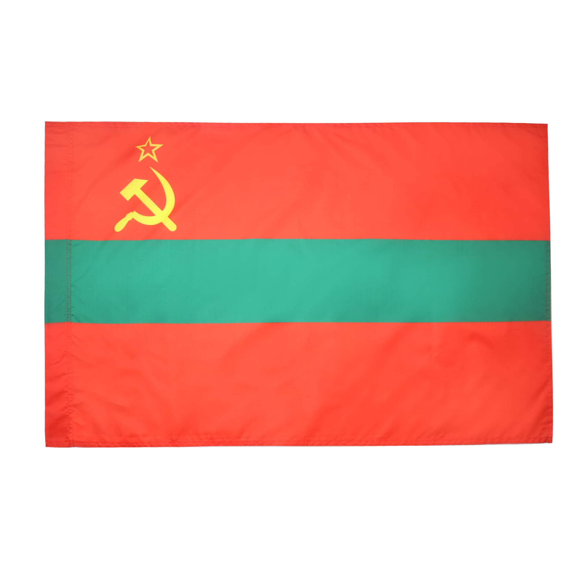 AZ FLAG - Transnistria Flag - 2x3 Ft - Trans-Dniestr Banner with Sleeve - 100% Polyester - Fade Resistant - Vivid Colors - 2' x 3' Feet - 90x60 Cm
