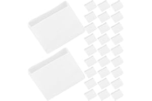 OUNONA 120pcs Large White Silicone Hanger Clip Cushion Pads Non-Slip Rubber Grips for Pants Hangers
