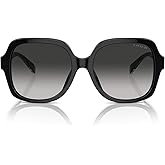 COACH womens Hc 8395f Square Sunglasses