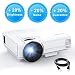 Projector Crosstour HD Video Projector 1080P Supported for Home Theater Entertainment 55,000 Hours LED Life Compatible with HDMI/VGA/TF/AV/USB (Upgrade) primary