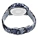 SO&CO New York Men's 5007.2 SoHo Quartz Blue Camouflage Stainless Steel Link Bracelet Watch