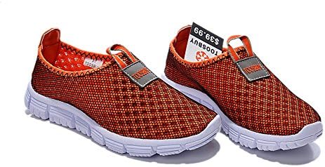 Breathable Running Sport Tennis Shoes,Beach Aqua, Outdoor,Athletic,Rainy,Skiing,Walking,Slip on Water,Flat Casual Kid Shoes Red US1.5/EU32/20.0CM