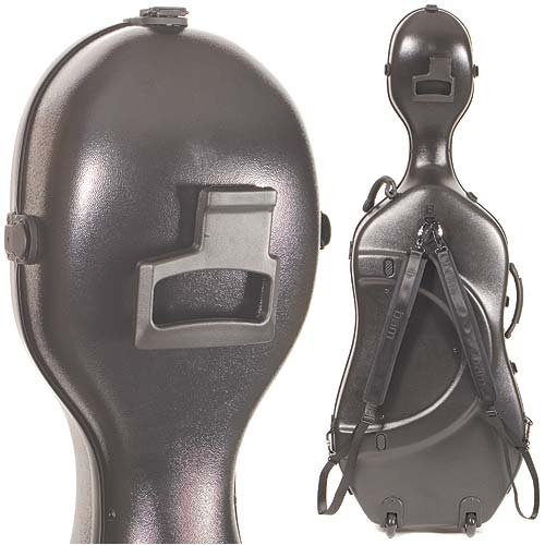 Bam France 1001SW Classic Black 4/4 Cello Case with Wheels