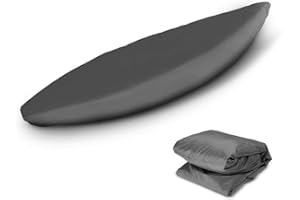 Lixada Universal Kayak Canoe Boat Cover Waterproof Dust Cover Storage Cover Shield
