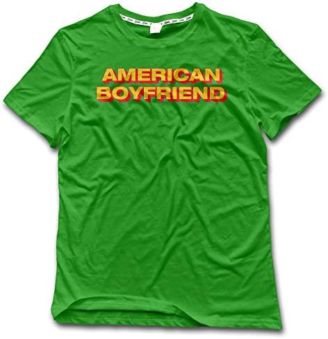 GULoshi Unisex Custom Rap Kevin Abstract American Boyfriend Print T-Shirts Tees KellyGreen Large