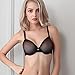 Women See-Through Lace Push Up Transparent Sheer Bras for Women