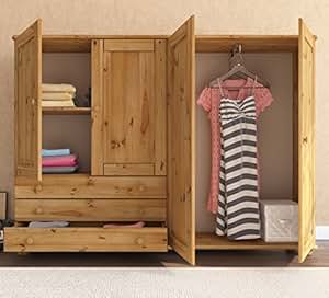 Mancha Natural baja altura de madera maciza de pino de almacenamiento