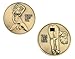 Thompson Emporium Good Luck Pin Up Babe Heads and Tails Flipping Challenge Coin