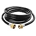 SHINESTAR 12 Feet Propane Hose Extension for Propane Tree, Compatible with Mr. Heater Buddy Heater, Coleman Camping Stove and Other 1LB Propane Appliances