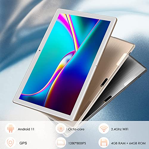 YOTOPT 10.1 Inch Android 11 Tablet, Tablets OctaCore Processor, 64GB