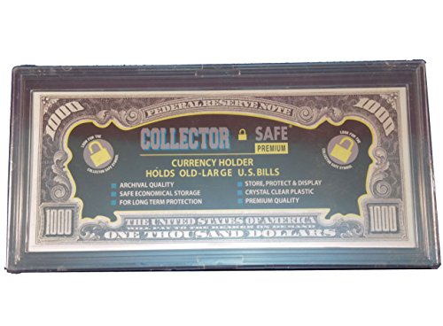 Collector Safe Snap-Lock Large Currency Bill Holder - Thumbnail 2