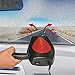 Portable Car Heater, STYLOOC 60 Seconds Fast Heating Defrost Defogger Demister Vehicle Heat Cooling Fan 12V 150W Auto Ceramic Heater 3-Outlet Plug In Cigarette Lighter(Red)