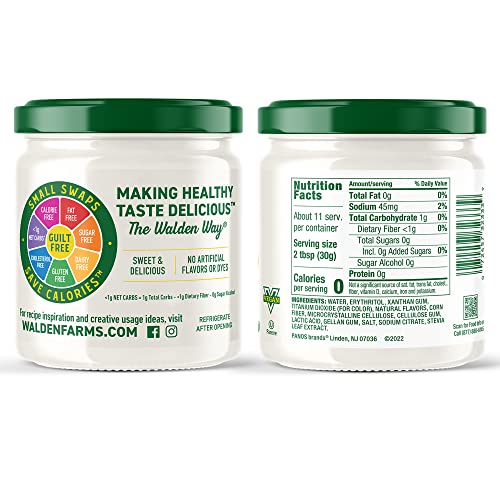Walden Farms Variety Pack Fruit and Dipping Spread, Sugar and Calorie
