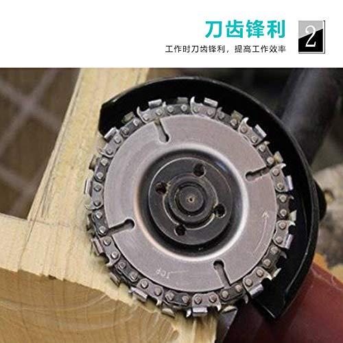 Grinder Chain Disc Tooth Fine Cut Chain Carver Angular Grinder Chainsaw