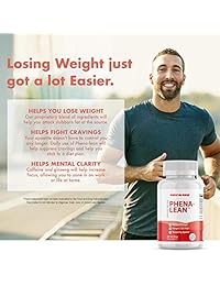 Phena-Lean Thermogenic Fat Burner Supplement by Anabolic Warfare - Aids Weight Loss Efforts, Boosts Energy and Focus* (60 Capsules)