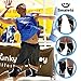 Men’s Sports & Weightlifting Non Slip Compression Knee Sleeves 7mm 1 Pair Great Support & Relief from Muscle Pain & Fatigue