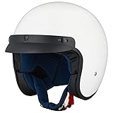 ILM 3/4 Open Face Motorcycle Helmets, Retro Vintage
