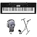 Casio CTK-3500 PPK 61-Key Premium Keyboard Pack with Stand, Headphones & Power Supply