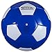 Tachikara Dual Colored Soft PU Soccer Ball, Royal/White