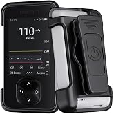 BELTRON Case with Rotating Belt Clip for Dexcom G7 Receiver (Strong &amp; Durable Rotating Holster Case Designed to Protect Dexcom G7 Receiver/Display Device) - Black