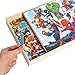 5 Wood Puzzles Set Marvel Super Hero Adventures