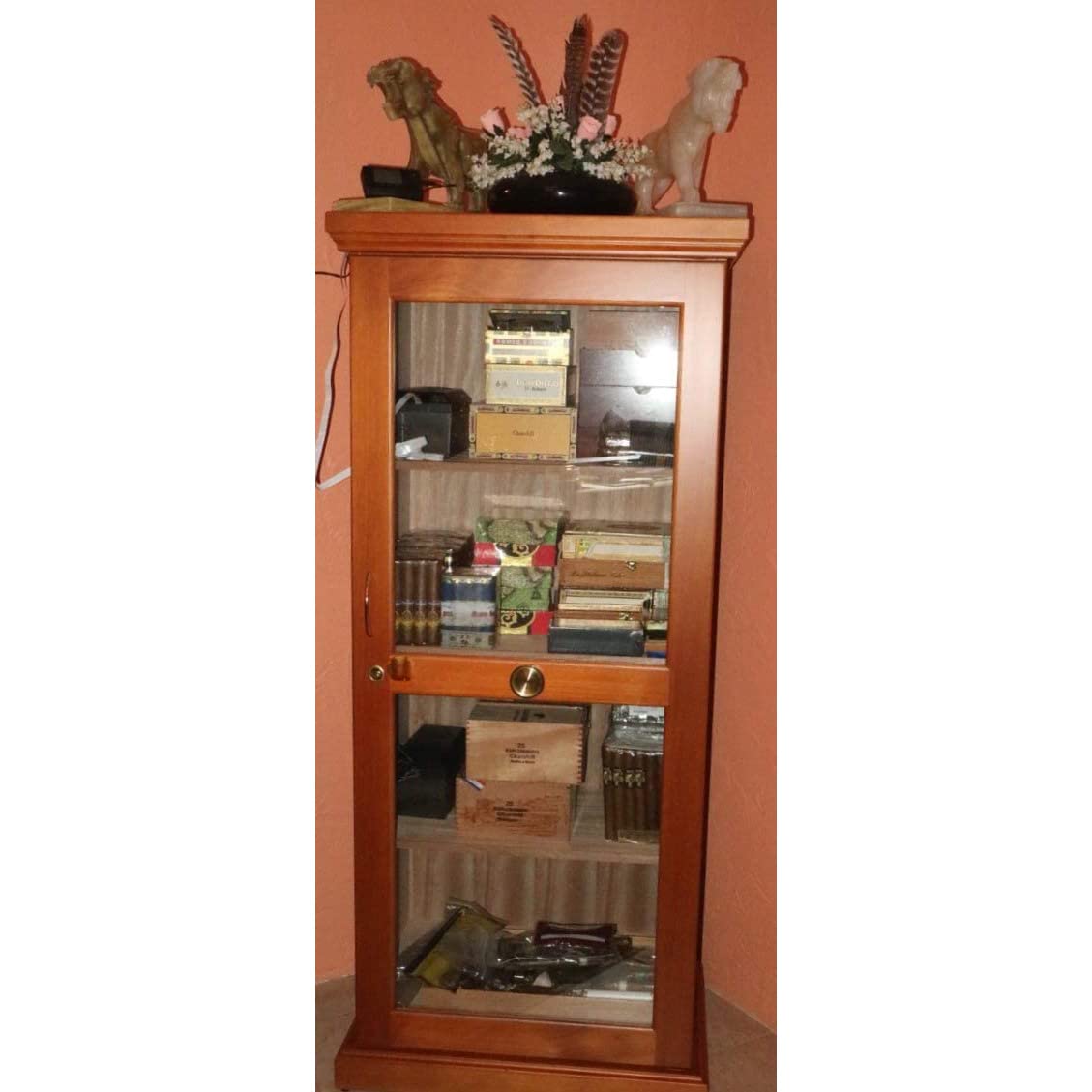 Le Veil iCigar Electronic Cigar Pro Max Humidifier System for Humidor Cabinet (Humidifier Dual+BT+Ext Sensor)