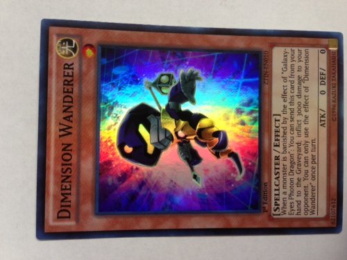 Yu-Gi-Oh! - Dimension Wanderer (ZTIN-EN010) - 2013 Zexal Collection Tin - 1st Edition - Super Rare