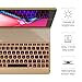 iPad Keyboard Case for iPad 2018 (6th Gen) - iPad 2017 (5th Gen) - iPad Pro 9.7 - iPad Air 2 & 1 - Thin & Light - 360 Rotatable - Wireless/BT - Backlit 7 Color (Tuscan Gold)