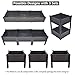 T4U Plastic Elevated Raised Garden Bed Kits for Flowers and Vegetables, Easy Assembly Planter Box Container for Indoor Outdoor Patio Backyard Porch Garden Decoration,Pack of 3