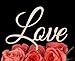 LOVENJOY Gift Boxed Love Cake Topper Wedding Decoration, Rustic Wood