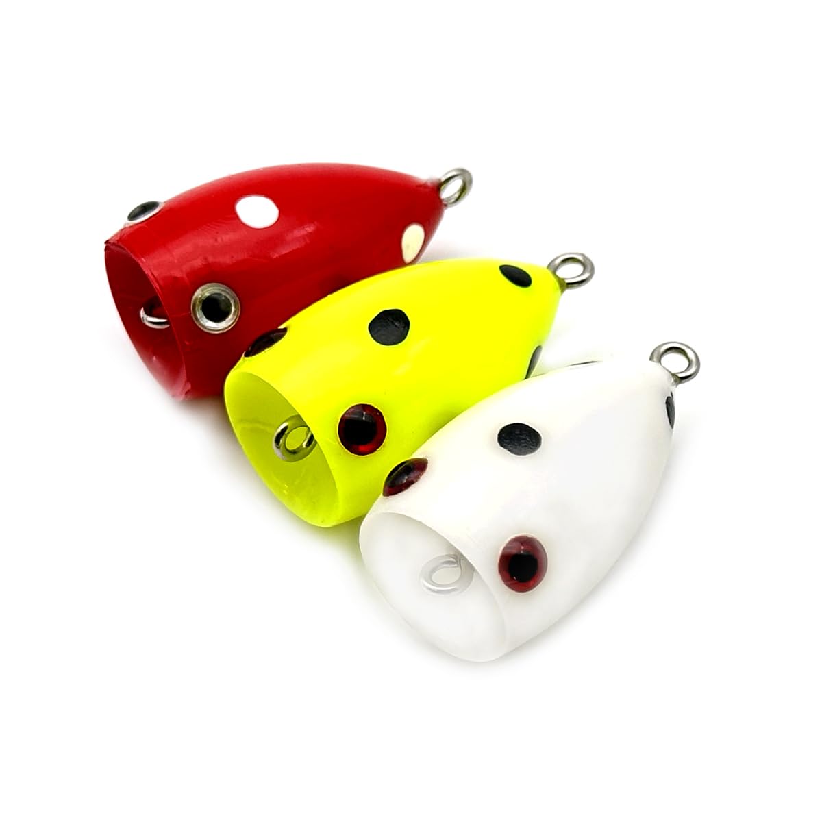 Trout Popper, Popla Popper, Trout Popper, Trout Fishing (Set of 3)