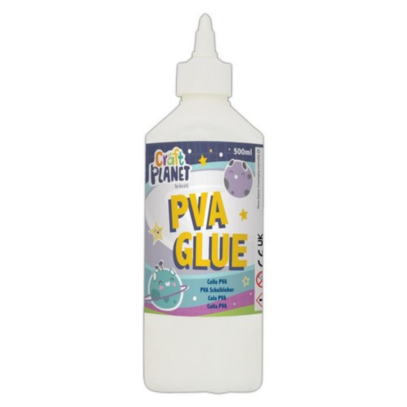 Craft Planet 0.5 L 193 x 142 mm PVA School Glue, White