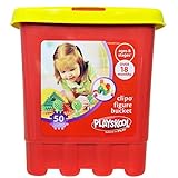 Playskool Clipo Figure Bucket [50 CLIP parts]