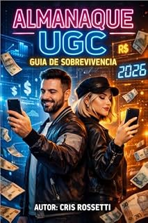 Livro ALMANAQUE UGC — GUIA DE SOBREVIVÊNCIA: Do Zero ao Contrato: Como transformar vídeos caseiros em renda real e em dólar (sem precisar de fama)