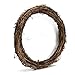 AQUEENLY Grapevine Wreath, 6 PCS Twigs Wreath DIY Vine Wreath Decorations for Front Door Wall Hanging, 7.9 Inches