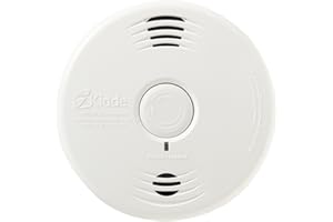 Kidde P3010B-CA 10-Yr Battery Talking Smoke Alarm, White