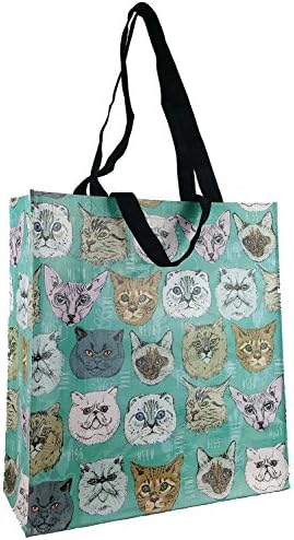 Rowdy Goose Quirky Cat Reusable Shopping Bag