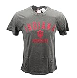 4th and 1 Men's IU Indiana Hoosiers T Shirt Grey