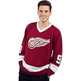 Howe Detroit Red Wings Ice Hockey 9 Jersey Ferris Bueller Day Off Costume Replica Shirt